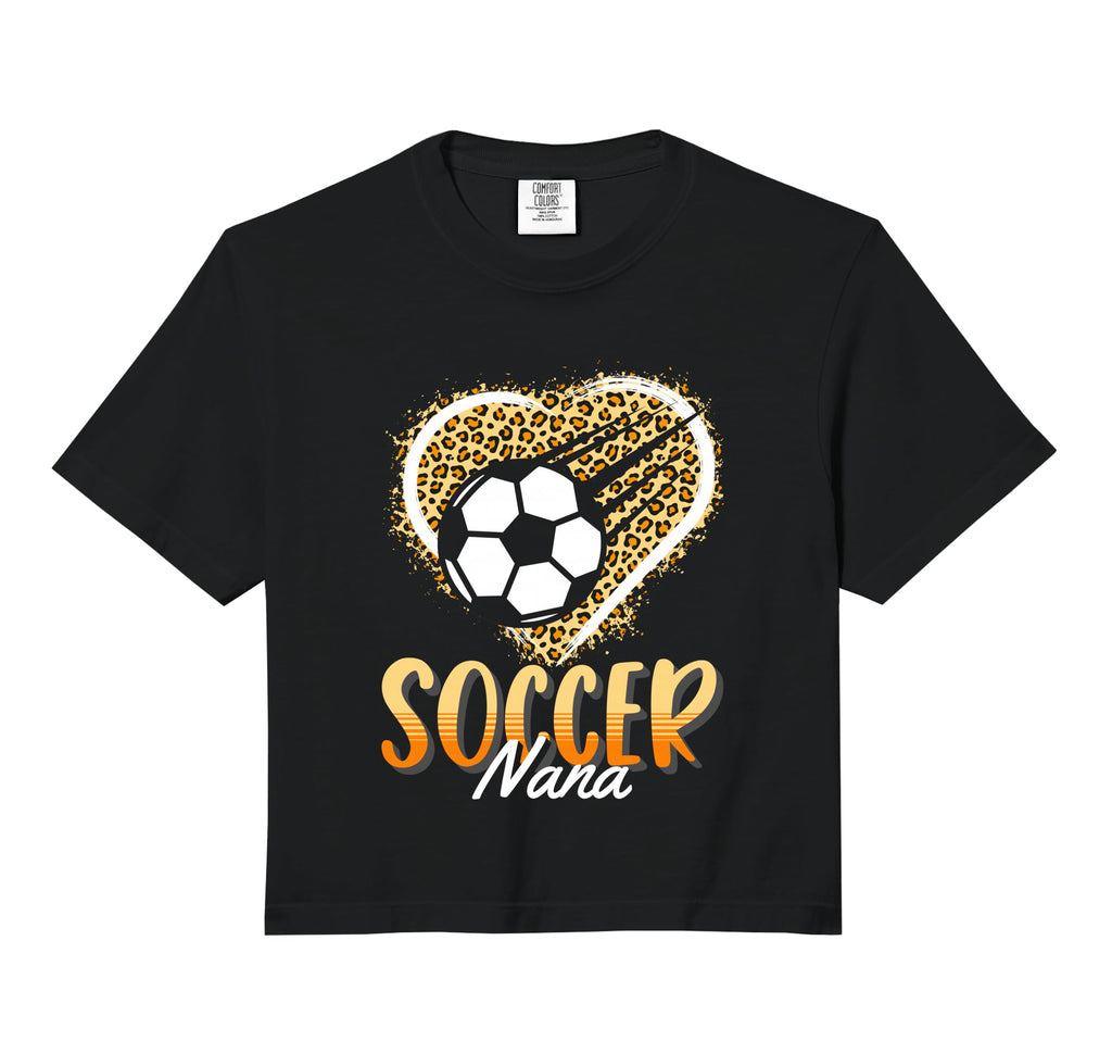 Leopard Heart Football Grandma Sweatshirt - Fun Novelty Design for Adults - T-Shirt, Sweatshirt, Hoodie