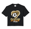 Leopard Heart Football Grandma Sweatshirt - Fun Novelty Design for Adults - T-Shirt, Sweatshirt, Hoodie
