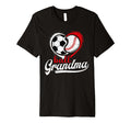 Ball Grandma Heart Soccer Baseball T-Shirt - Casual Everyday Wear Unisex - T-Shirt, Sweatshirt, Hoodie