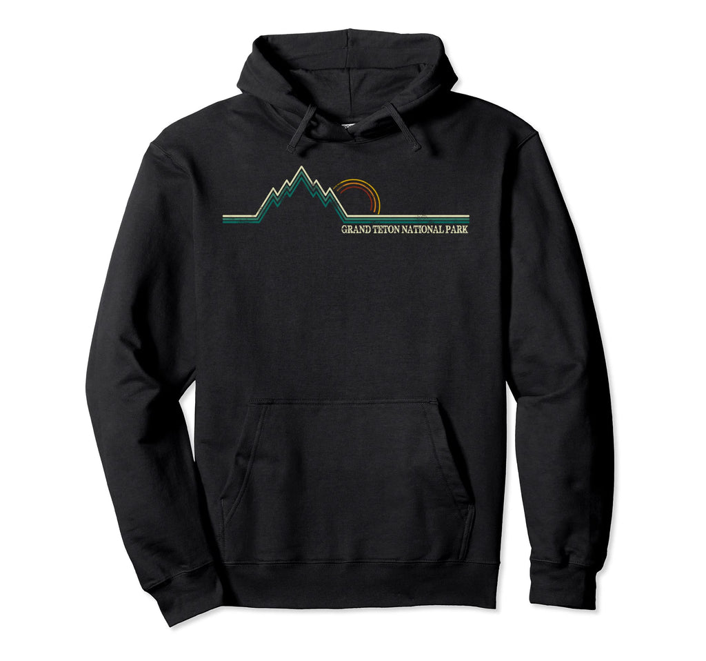 Summer Grand Teton National Park Wyoming Hoodie - Graphic Print Unisex - T-Shirt, Sweatshirt, Hoodie
