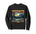 Yosemite National Park Sierra Nevada Sweatshirt - Minimalist Print Unisex - T-Shirt, Sweatshirt, Hoodie