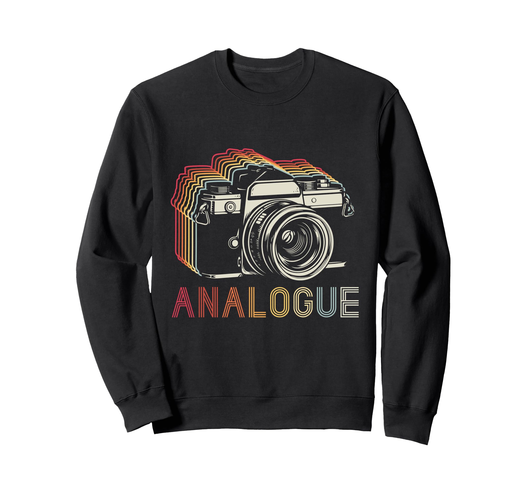 Analogue Camera Sweatshirt - Trendy Graphic Men Women - T-Shirt, Sweatshirt, Hoodie