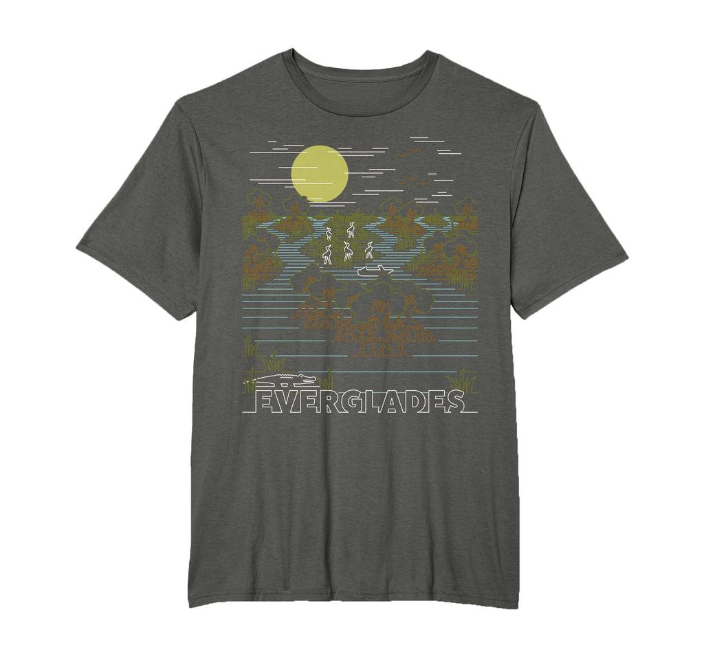 Everglades National Park Florida Mangroves T-Shirt - Novelty Apparel Unisex - T-Shirt, Sweatshirt, Hoodie