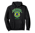 Brazil Gift Flag Brazilian Fan Samba Hoodie - Custom Art Print Unisex - T-Shirt, Sweatshirt, Hoodie