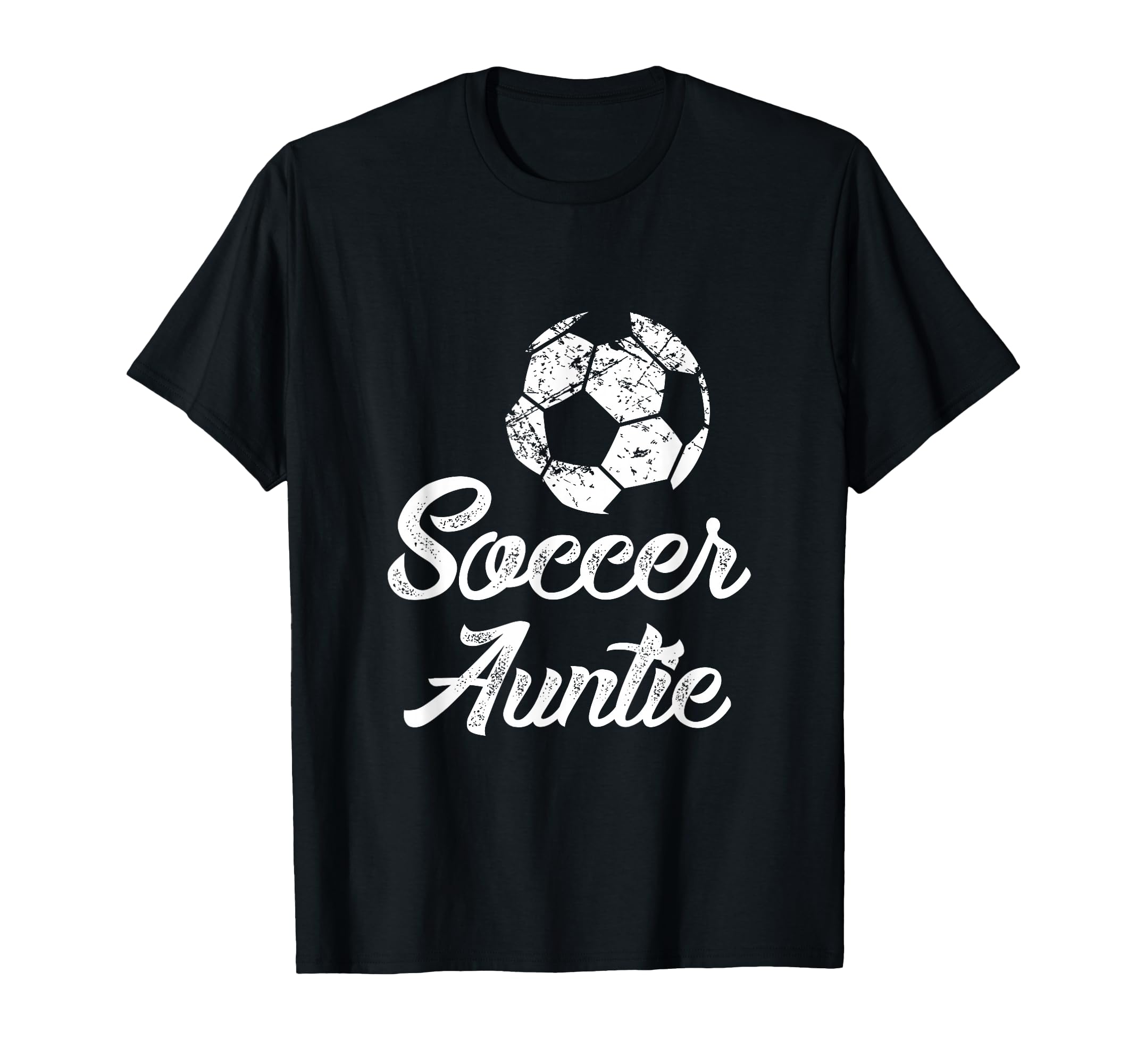 Soccer Auntie Funny Player Fan Gift T-Shirt - Graphic Print Unisex - T-Shirt, Sweatshirt, Hoodie