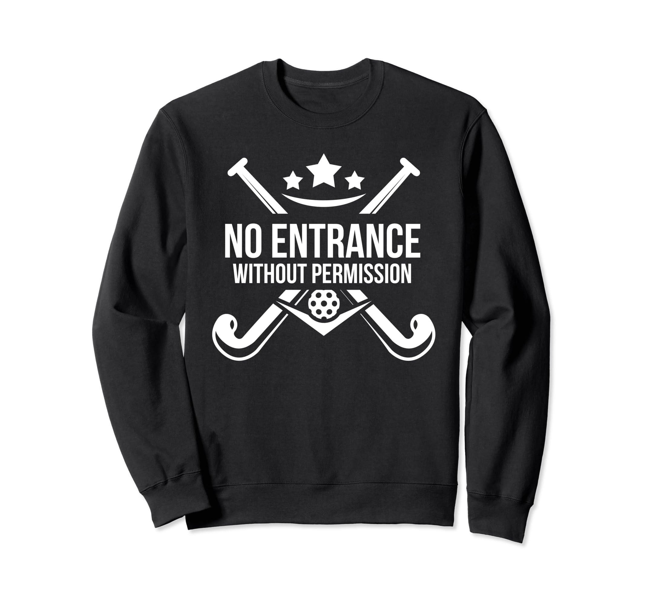 Field Hockey Goalie Funny Field Sweatshirt - Aesthetic Graphic for Adults - T-Shirt, Sweatshirt, Hoodie