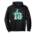 18Th Birthday Soccer Playing Hoodie - Unique Graphic for Adults - T-Shirt, Sweatshirt, Hoodie