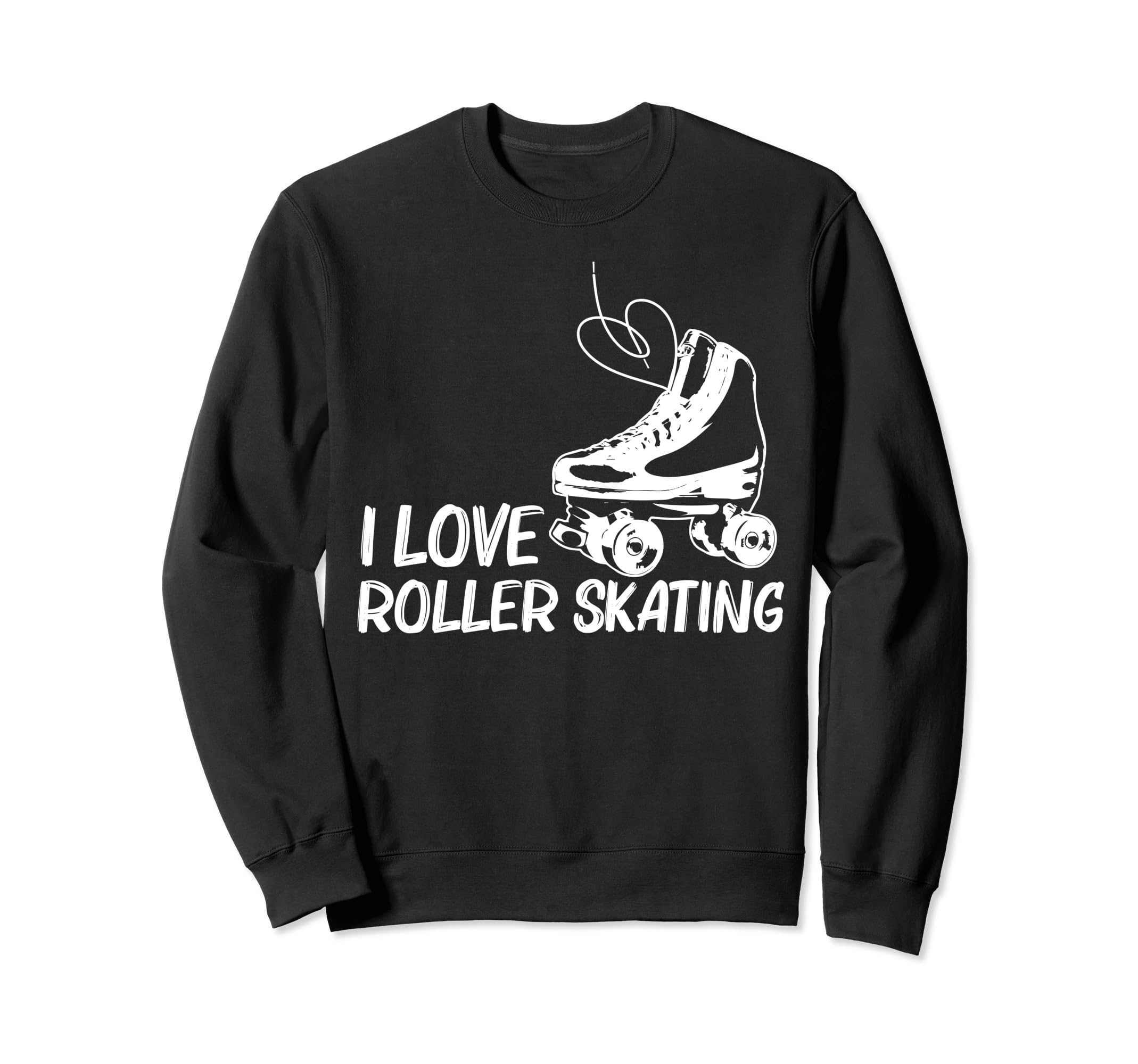 Roller Skating Disco Derby Skates Sweatshirt - Streetwear Style Men Women - T-Shirt, Sweatshirt, Hoodie