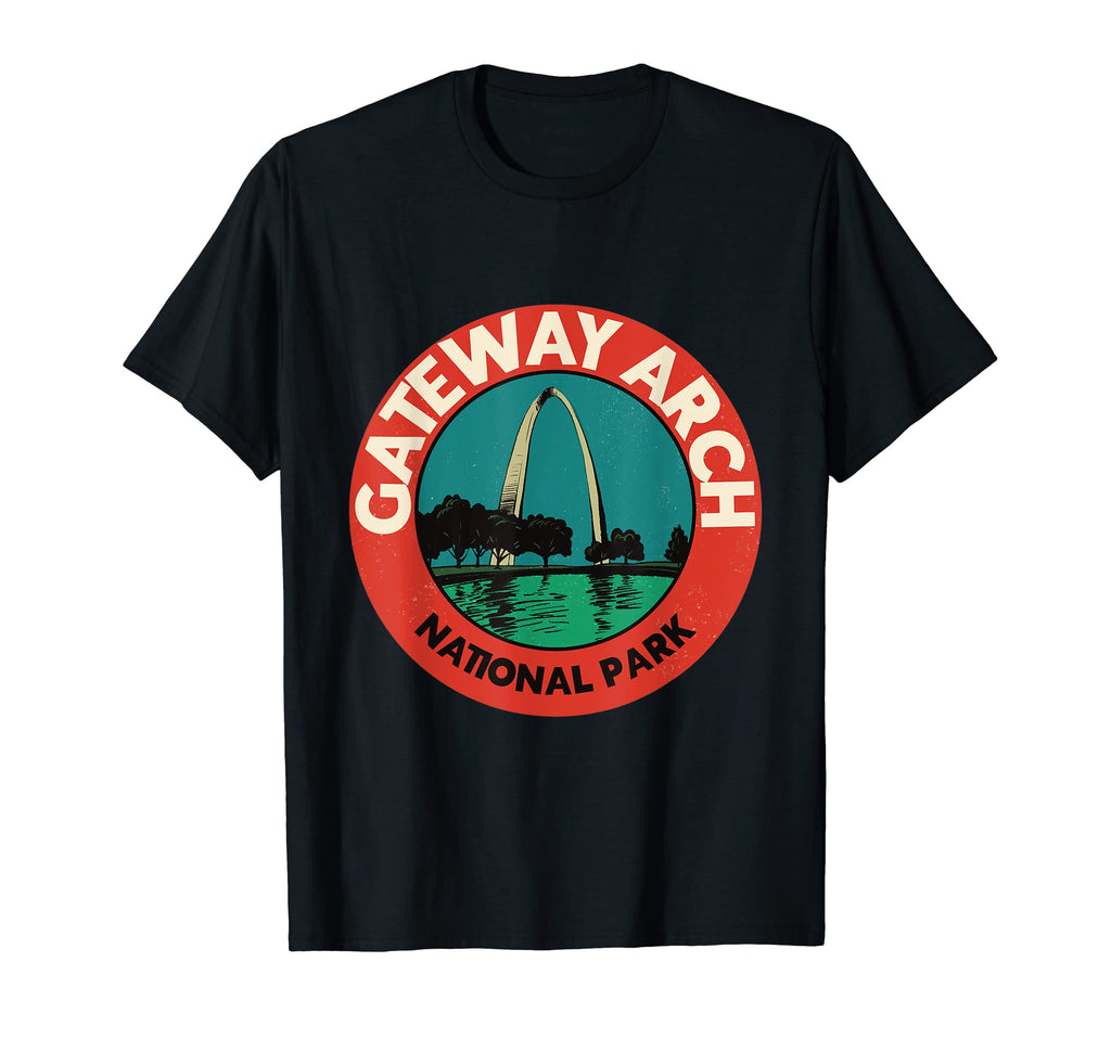 Gateway Arch National Park T-Shirt - Novelty Apparel Unisex - T-Shirt, Sweatshirt, Hoodie