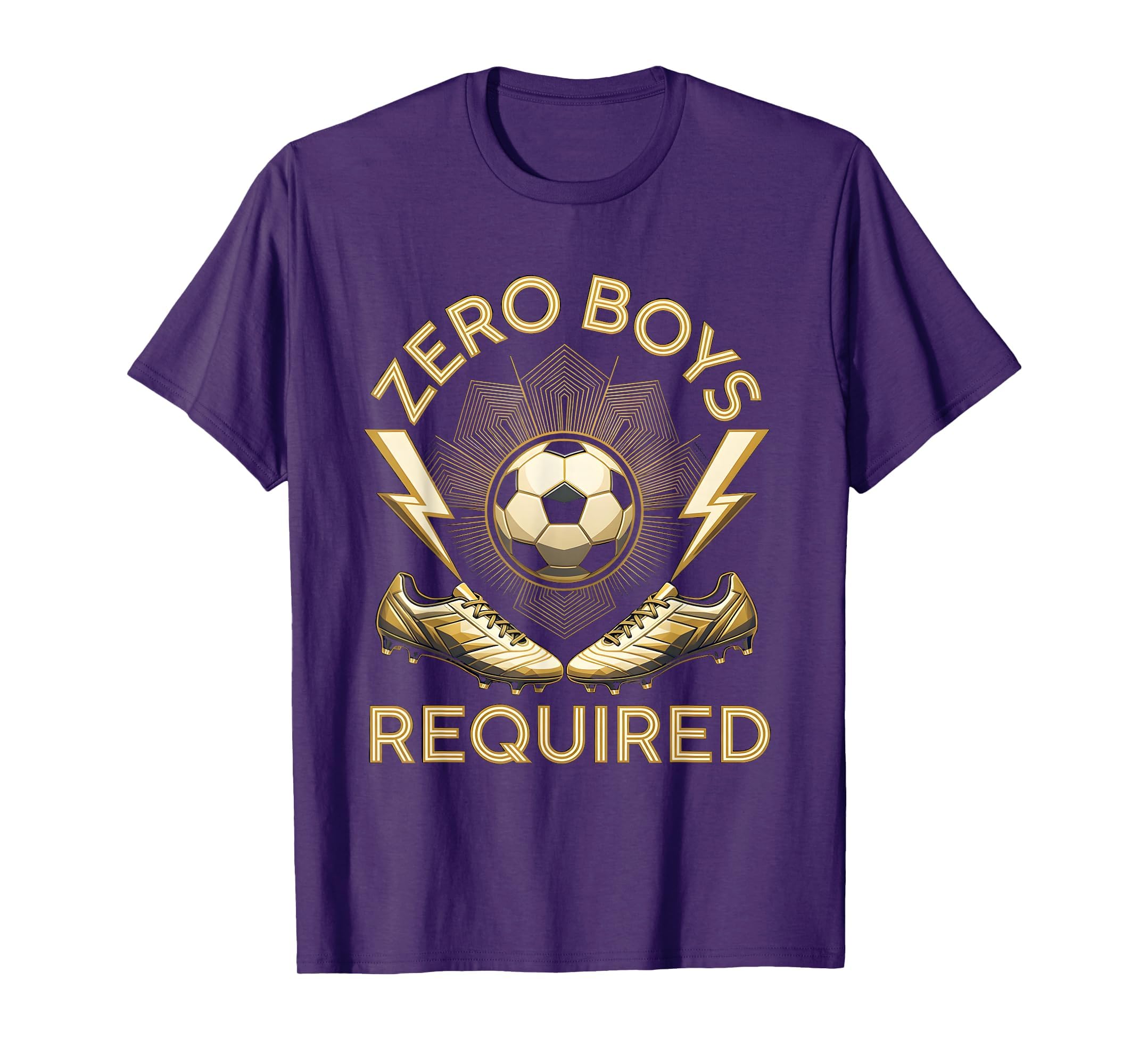 Zero Required Soccer T-Shirt - Unique Graphic for Adults - T-Shirt, Sweatshirt, Hoodie