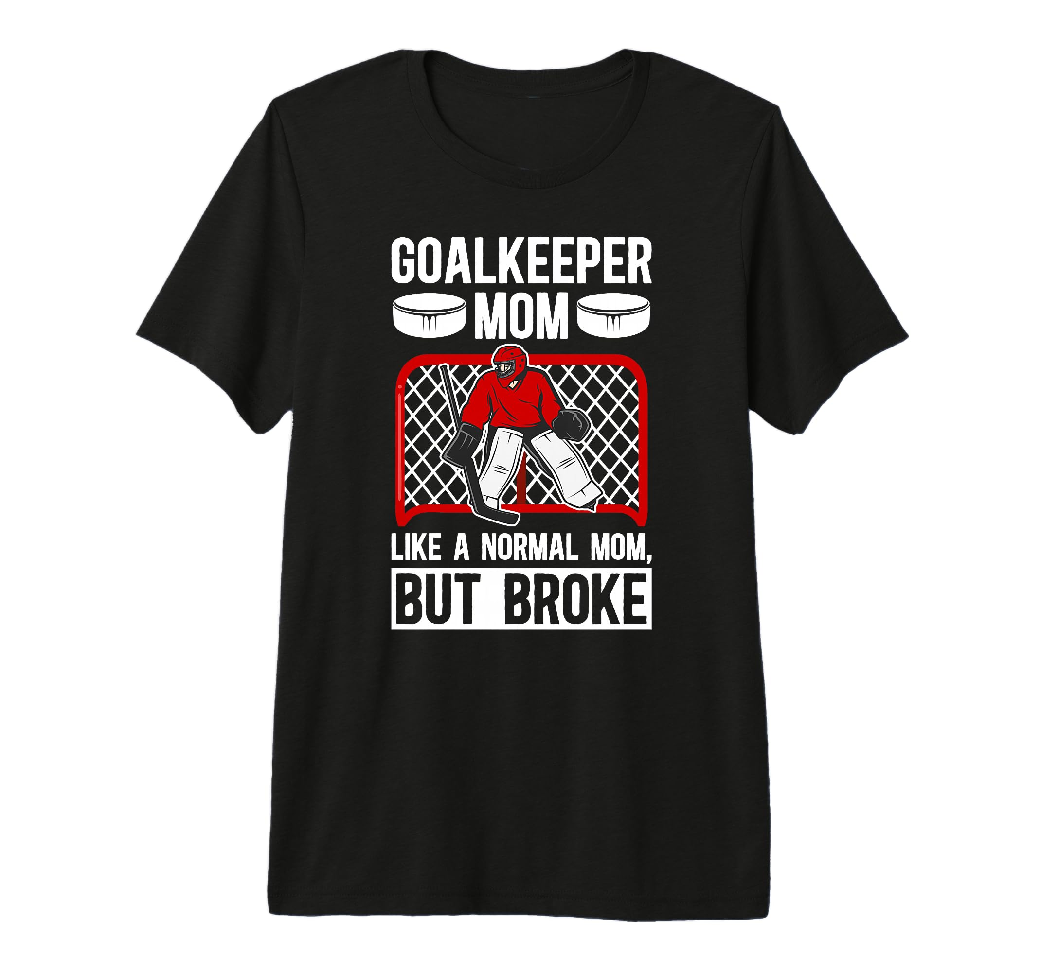 Hockey Goalkeeper Mom Definition Mom T-Shirt - Minimalist Print Men Women - T-Shirt, Sweatshirt, Hoodie