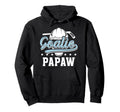 Ice Hockey Goalie Papaw Ice Hockey Hoodie - Aesthetic Graphic for Adults - T-Shirt, Sweatshirt, Hoodie