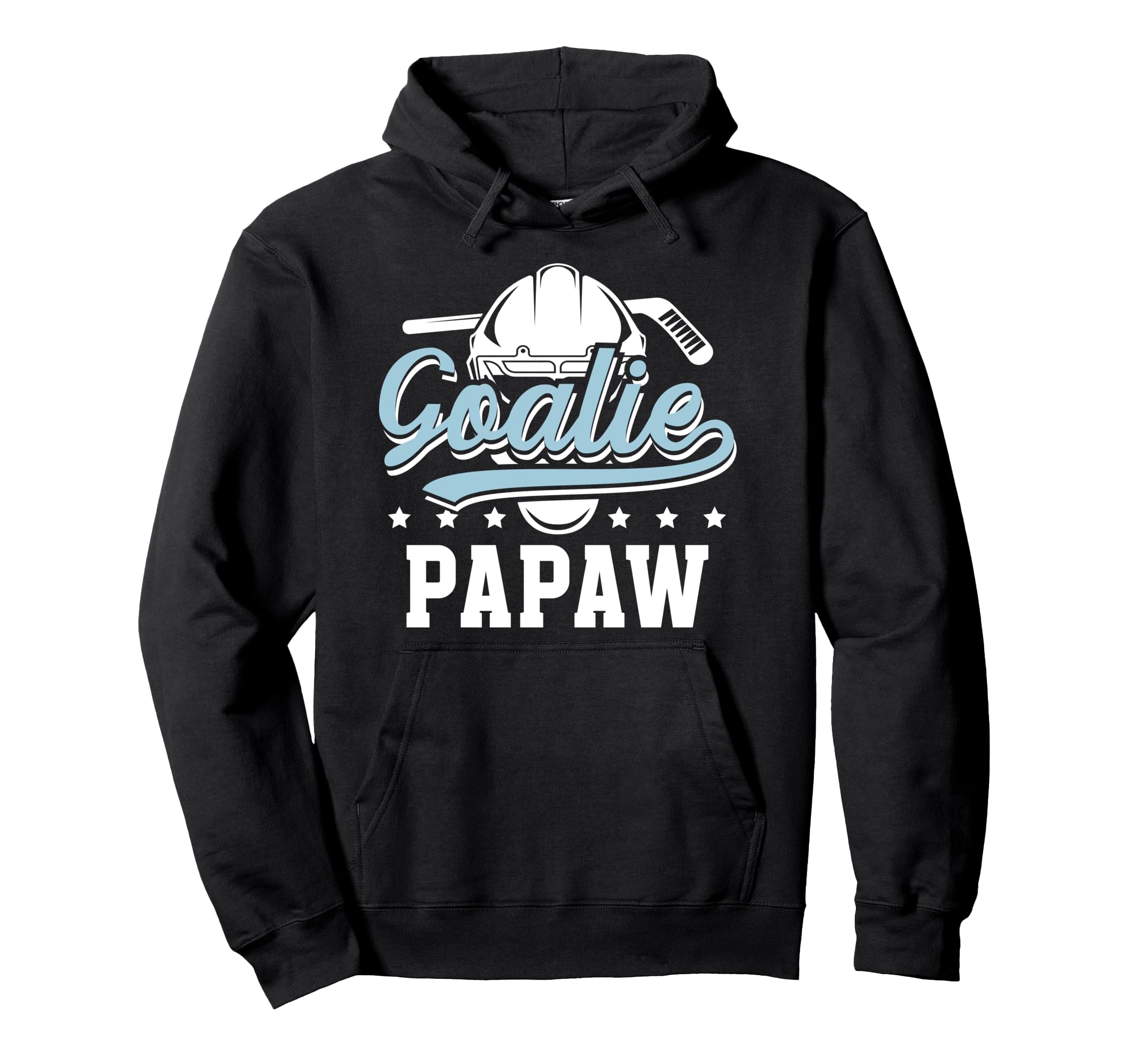 Ice Hockey Goalie Papaw Ice Hockey Hoodie - Aesthetic Graphic for Adults - T-Shirt, Sweatshirt, Hoodie