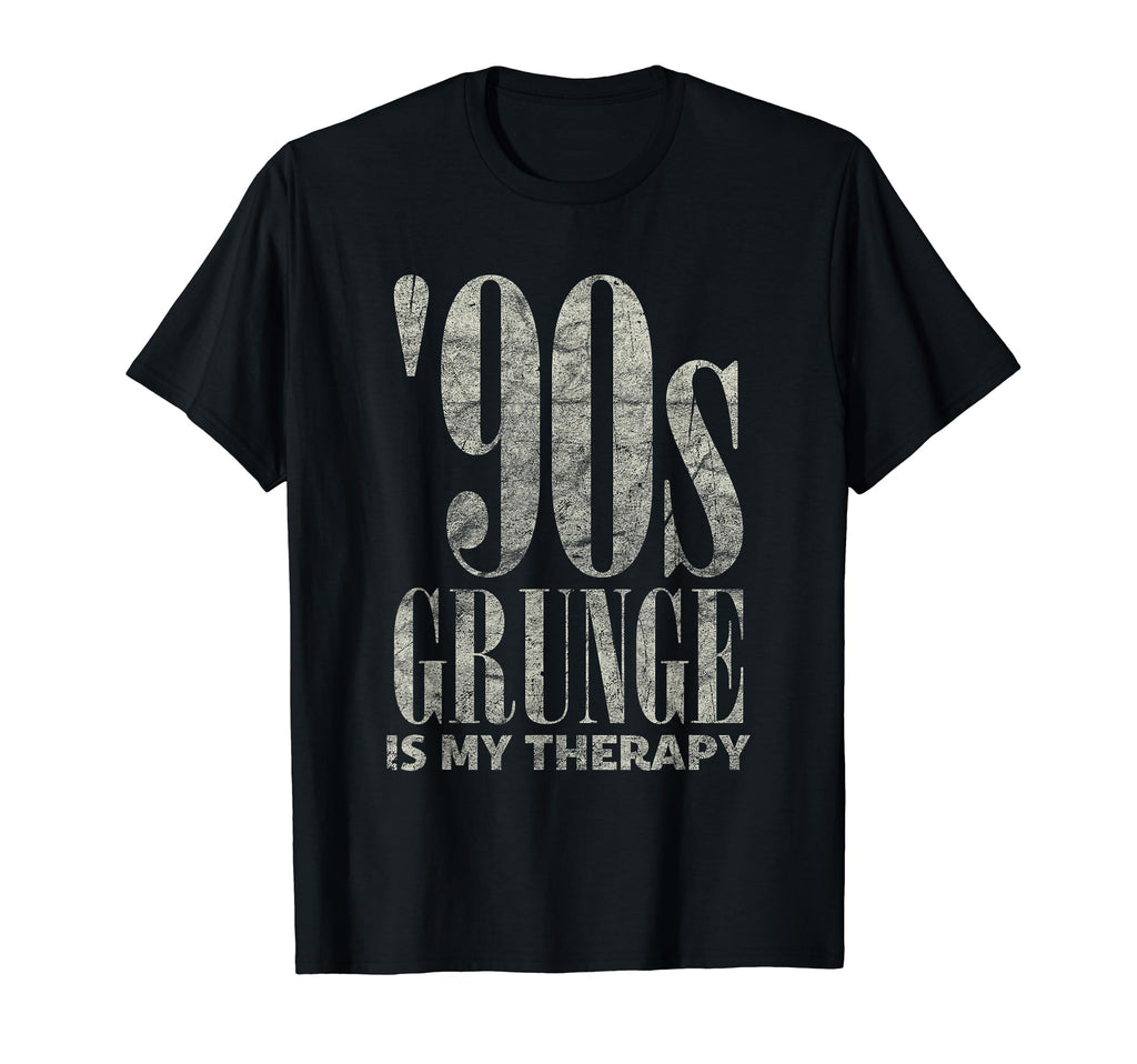 90S Grunge Is My Therapy Grunge Music T-Shirt - Unique Graphic for Adults - T-Shirt, Sweatshirt, Hoodie
