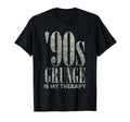 90S Grunge Is My Therapy Grunge Music T-Shirt - Unique Graphic for Adults - T-Shirt, Sweatshirt, Hoodie
