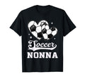 Soccer Heart Nonna Soccer Player T-Shirt - Trendy Graphic Men Women - T-Shirt, Sweatshirt, Hoodie
