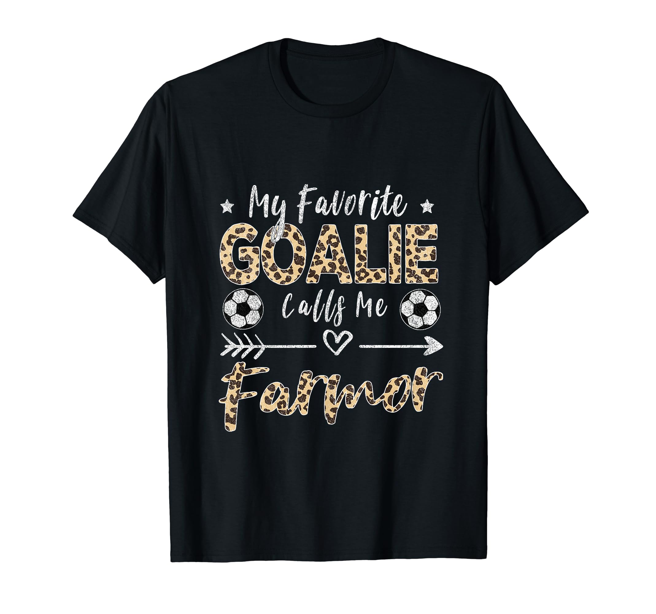 My Favorite Goalie Calls Me Farmor T-Shirt - Novelty Apparel for Adults - T-Shirt, Sweatshirt, Hoodie