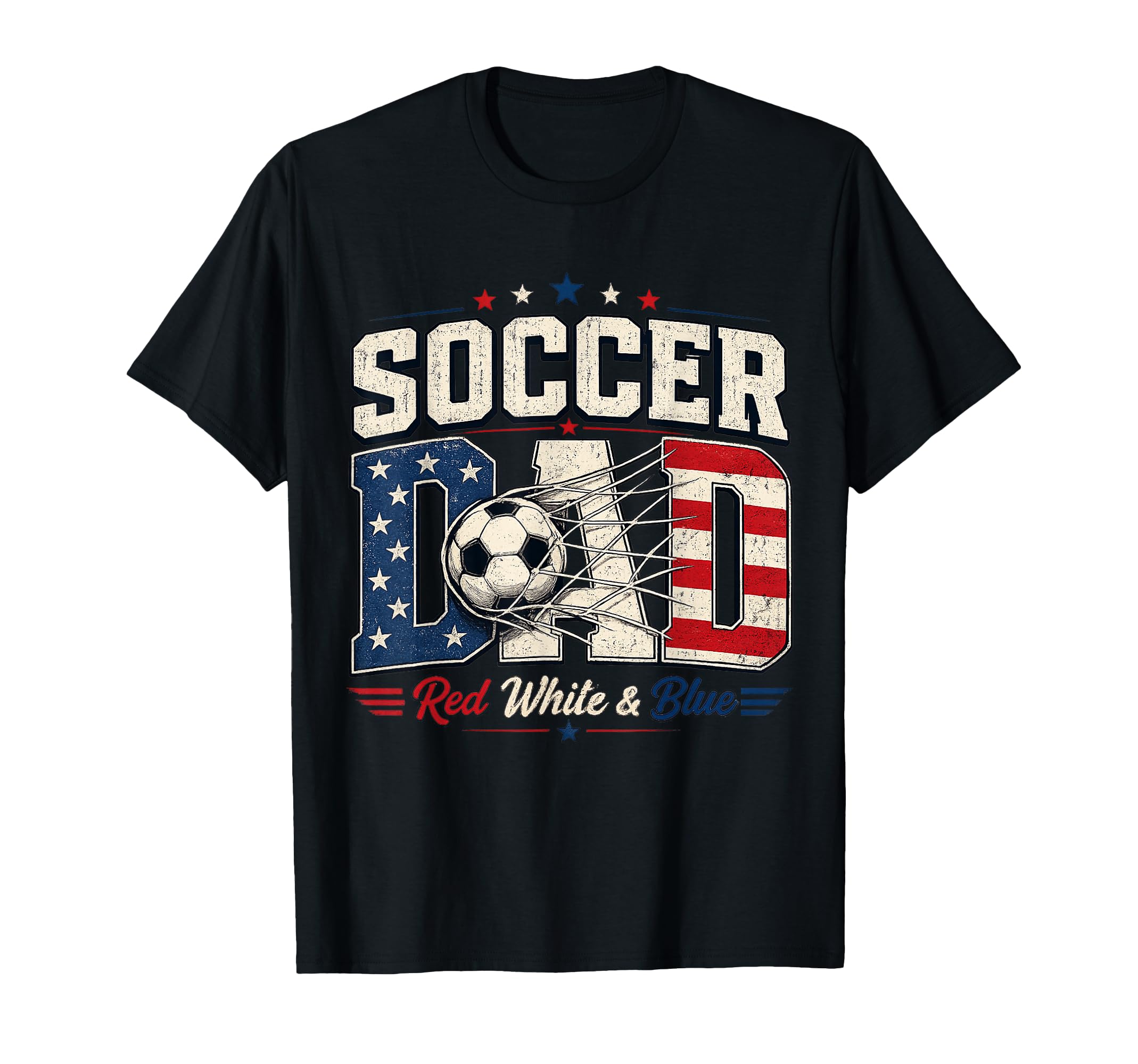 Funny 4Th July Soccer Dad Fathers Day T-Shirt - Novelty Apparel for Adults - T-Shirt, Sweatshirt, Hoodie