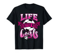 Soccer Daughter Life Is Better Goals T-Shirt - Trendy Graphic Unisex - T-Shirt, Sweatshirt, Hoodie