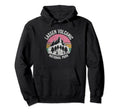 Lassen Volcanic National Park Map Sunset Hoodie - Graphic Print Men Women - T-Shirt, Sweatshirt, Hoodie