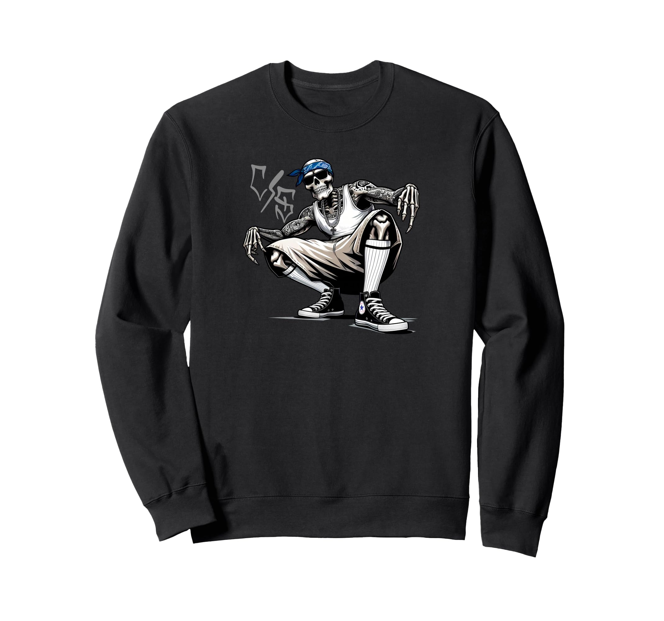 Cholo Chicano Homie Mexican Gangster Sweatshirt - Graphic Print for Adults - T-Shirt, Sweatshirt, Hoodie