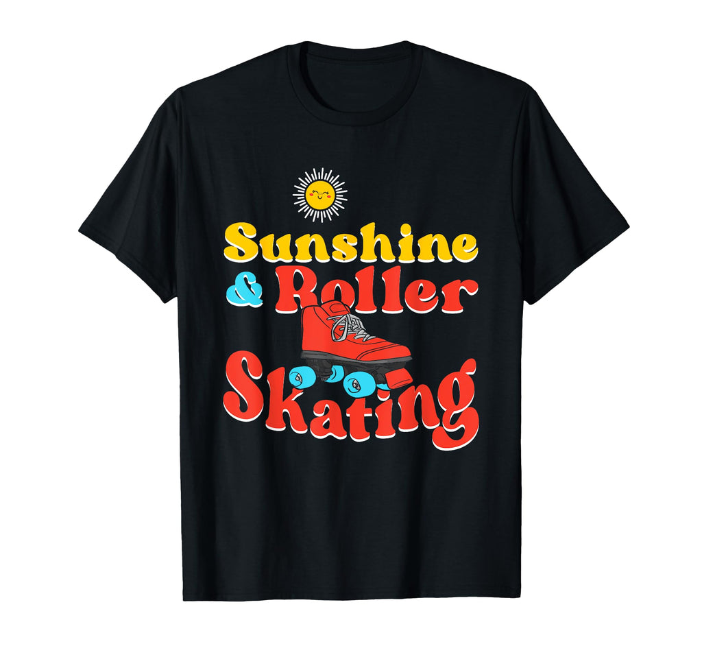 Roller Skating Skate 1970S T-Shirt - Unique Graphic for Adults - T-Shirt, Sweatshirt, Hoodie