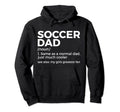 Funny Soccer Dad Definition Mens Soccer Hoodie - Custom Art Print Unisex - T-Shirt, Sweatshirt, Hoodie
