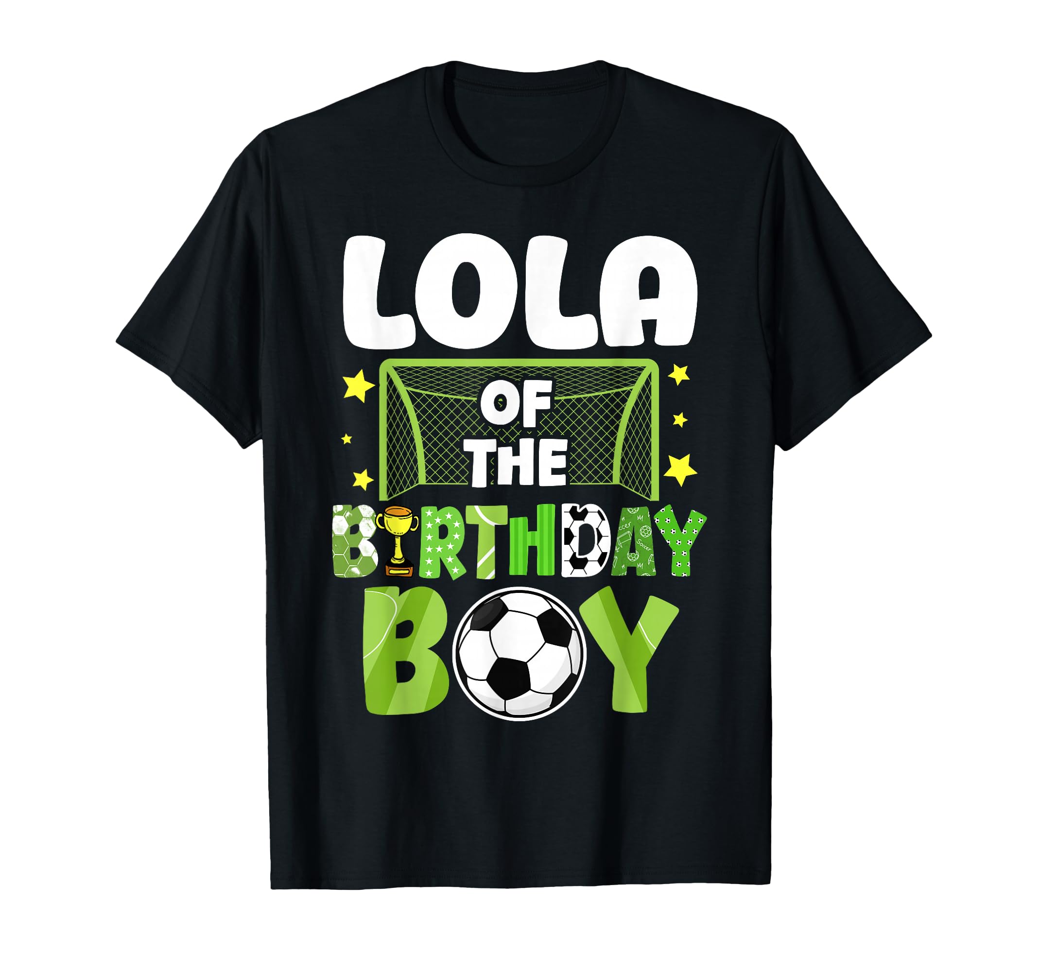 Soccer Lola Birthday Party Family T-Shirt - Novelty Apparel Men Women - T-Shirt, Sweatshirt, Hoodie