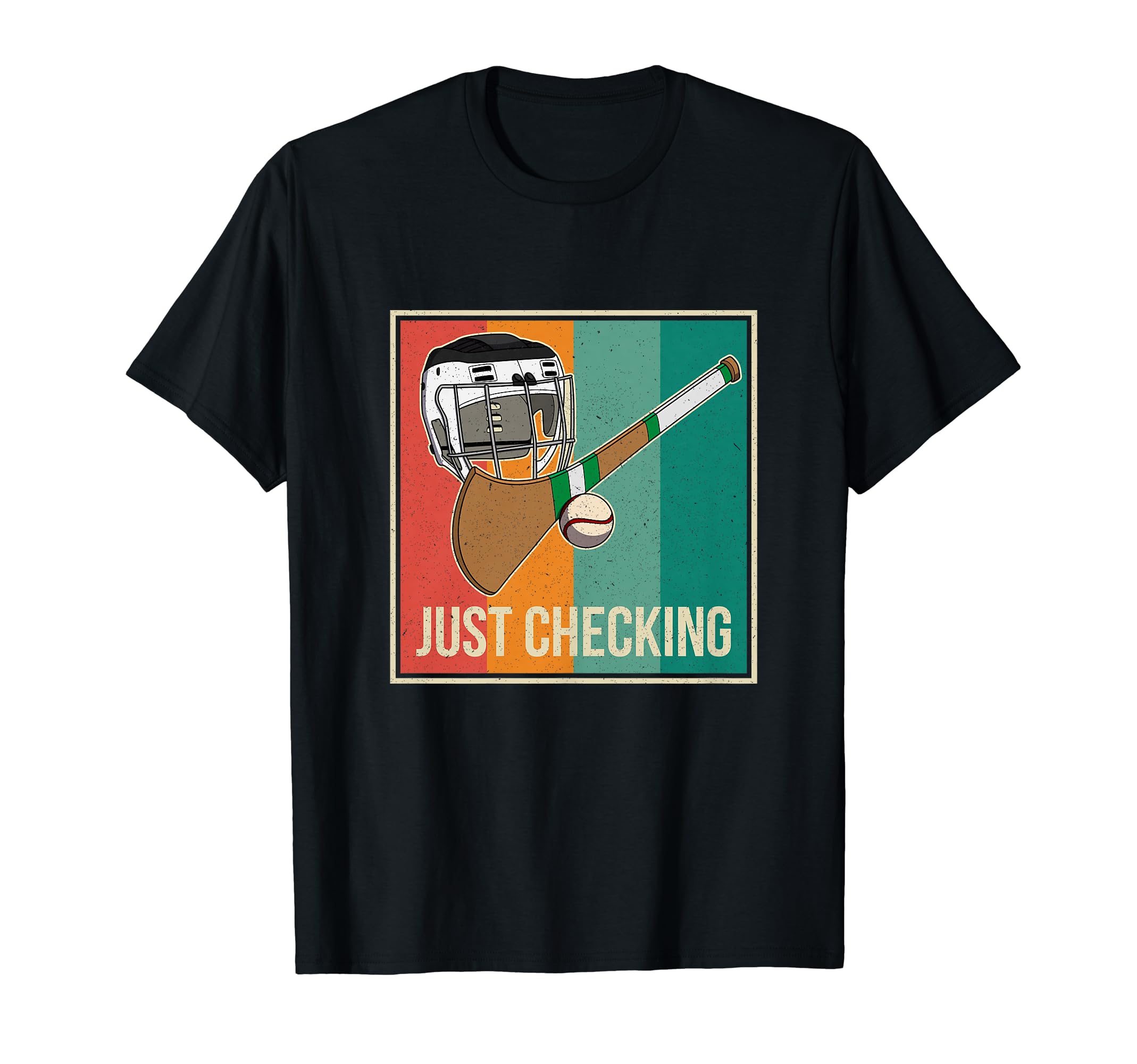 Hurling Helmet Athletic Goalkeeper T-Shirt - Casual Everyday Wear Unisex - T-Shirt, Sweatshirt, Hoodie