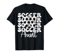 Soccer Aunt Soccer Auntie Coquette Bow T-Shirt - Graphic Print Men Women - T-Shirt, Sweatshirt, Hoodie