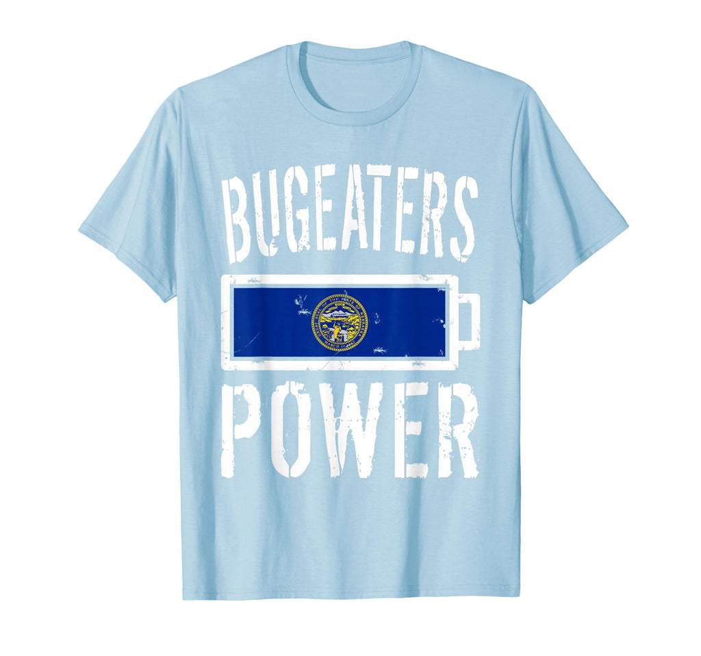 Nebraska Flag Bugeaters Power T-Shirt - Aesthetic Graphic for Adults - T-Shirt, Sweatshirt, Hoodie