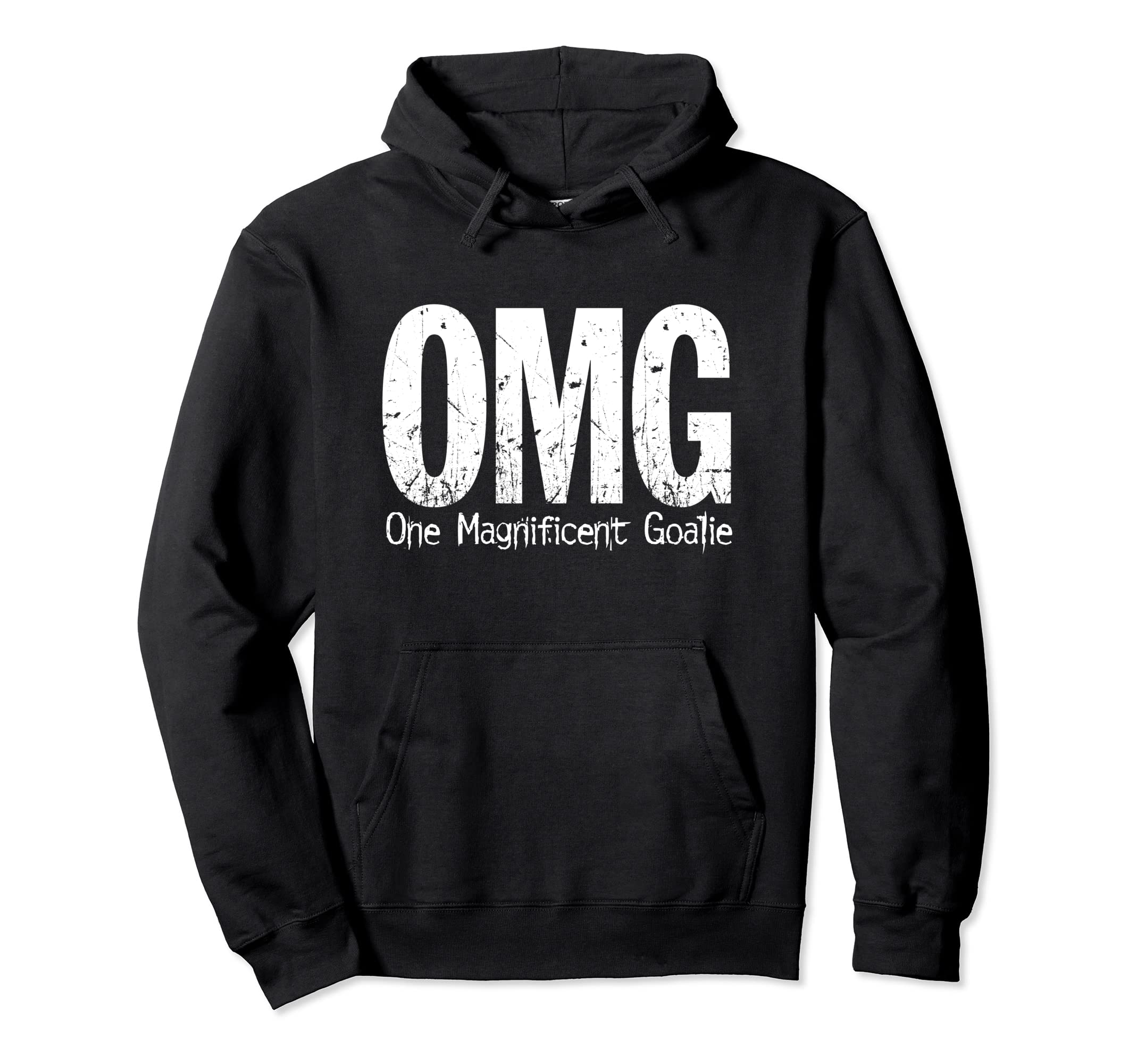 Omg One Magnificent Goalie Funny Soccer Hoodie - Aesthetic Graphic Unisex - T-Shirt, Sweatshirt, Hoodie