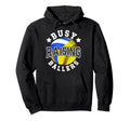 Busy Raising Ballers Volleyball Softball Dad Hoodie - Trendy Graphic Unisex - T-Shirt, Sweatshirt, Hoodie