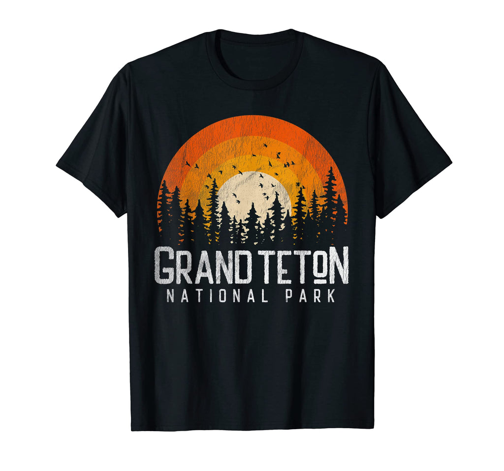 Grand Teton National Park 80S Gift T-Shirt - Streetwear Style for Adults - T-Shirt, Sweatshirt, Hoodie