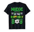 Niece Birthday Soccer Goal Family T-Shirt - Trendy Graphic for Adults - T-Shirt, Sweatshirt, Hoodie