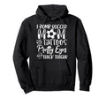 F Bomb Soccer Mom Pretty Eyes Thick Hoodie - Custom Art Print Men Women - T-Shirt, Sweatshirt, Hoodie