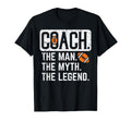 Coach Myth Legend American T-Shirt - Casual Everyday Wear for Adults - T-Shirt, Sweatshirt, Hoodie