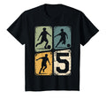 5Th Birthday 5 Soccer Player Soccer Ball T-Shirt - Trendy Graphic Unisex - T-Shirt, Sweatshirt, Hoodie
