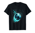 Soccer Ball Splash Dynamic Athlete T-Shirt - Unique Graphic Unisex - T-Shirt, Sweatshirt, Hoodie