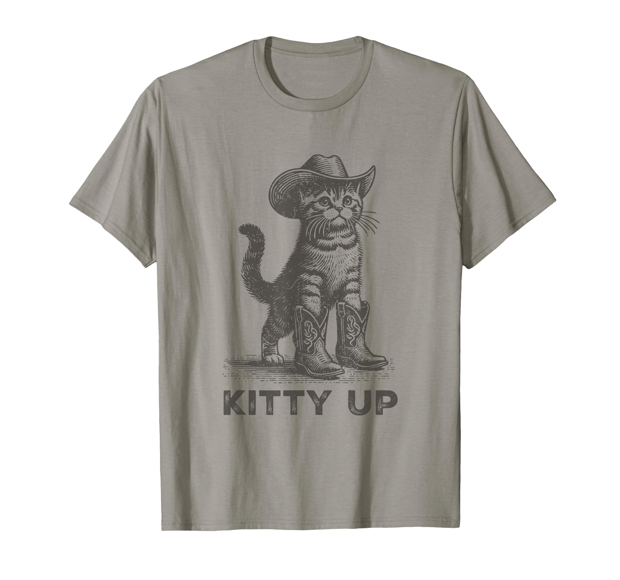 Kitty Up Country Music Lover Funny T-Shirt - Novelty Apparel Men Women - T-Shirt, Sweatshirt, Hoodie