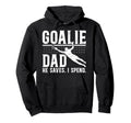 Funny Soccer Goalie Dad Soccer Goalkeeper Hoodie - Minimalist Print Unisex - T-Shirt, Sweatshirt, Hoodie