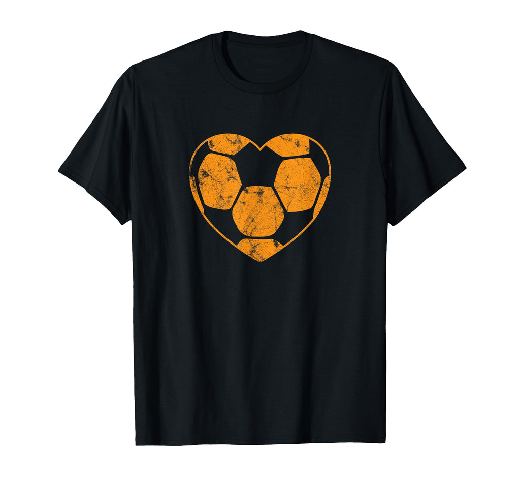Soccer Ball Shaped Heart Mom Fan Parent T-Shirt - Graphic Print for Adults - T-Shirt, Sweatshirt, Hoodie
