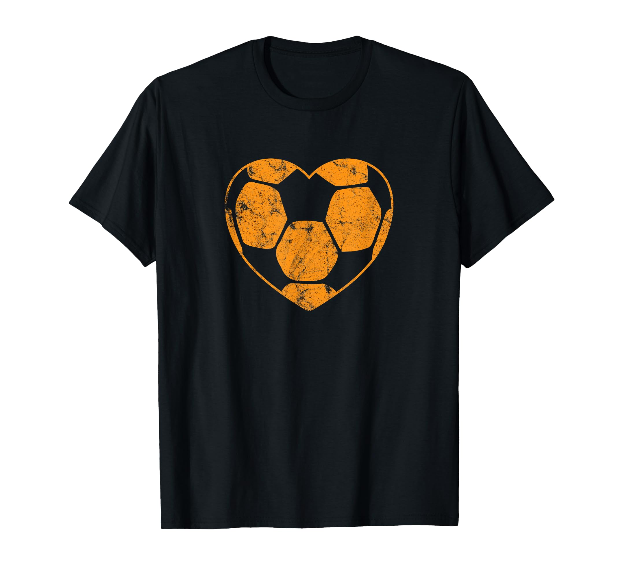 Soccer Ball Shaped Heart Mom Fan Parent T-Shirt - Graphic Print for Adults - T-Shirt, Sweatshirt, Hoodie