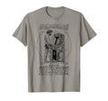 Arcade Gamer Vitruvian Leonardo Da T-Shirt - Novelty Apparel for Adults - T-Shirt, Sweatshirt, Hoodie