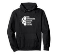 Dad Superhero Soccer Coach Legend Hoodie - Trendy Graphic Unisex - T-Shirt, Sweatshirt, Hoodie