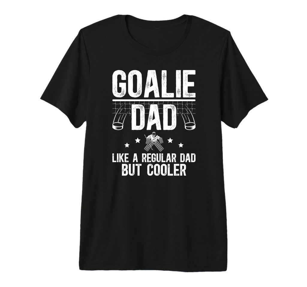 Mens Hockey Goalie Dad Definition Dad T-Shirt - Minimalist Print Unisex - T-Shirt, Sweatshirt, Hoodie