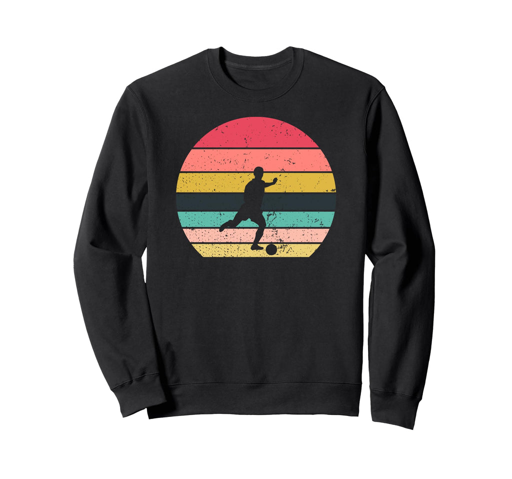 Football Soccer Sunset Sweatshirt - Minimalist Print Men Women - T-Shirt, Sweatshirt, Hoodie