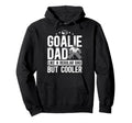 Hockey Goalie Dad Definition Dad Hockey Hoodie - Graphic Print for Adults - T-Shirt, Sweatshirt, Hoodie