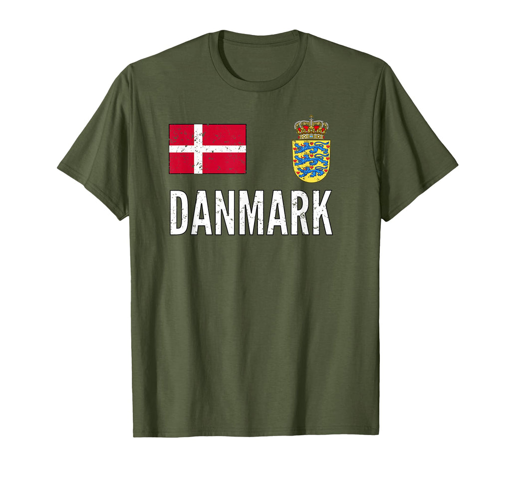 Denmark Soccer Jersey T-Shirt - Graphic Print Unisex - T-Shirt, Sweatshirt, Hoodie