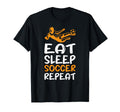 Eat Sleep Soccer Repeat Football Jersey T-Shirt - Trendy Graphic Unisex - T-Shirt, Sweatshirt, Hoodie